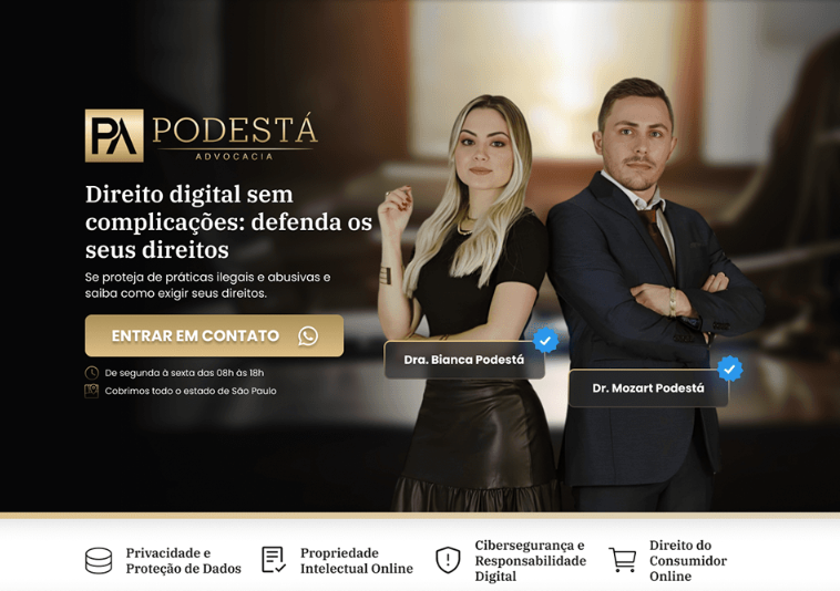 Landing Page para Advogados: Como Atrair Clientes com uma Pagina que Converte